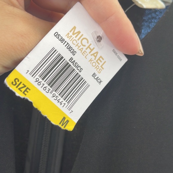 Michael Kors Black Logo Jumpsuit - Picture 6 of 11